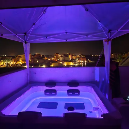 Nautica Bulles Jacuzzi Privatif Vue Marin شقة